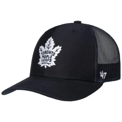 '47 BRAND Toronto Maple Leafs 47 Brand NHL Trucker Cap Navy -Warrior Store 47 brand hats toronto maple leafs 47 brand nhl trucker cap navy osfm navy 30417428512834