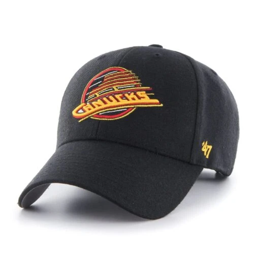 '47 BRAND Vancouver Canucks Skate 47 Brand NHL MVP Adjustable Hat -Warrior Store 47 brand hats vancouver canucks skate 47 brand nhl mvp adjustable hat black osfa 30204967944258