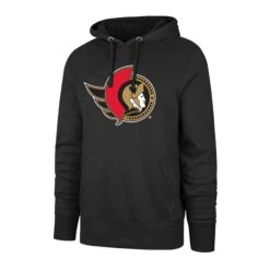 Warrior Store -Warrior Store 47 brand hoodies ottawa senators 47 brand imprint headline pullover mens hoody black m 30060819382338