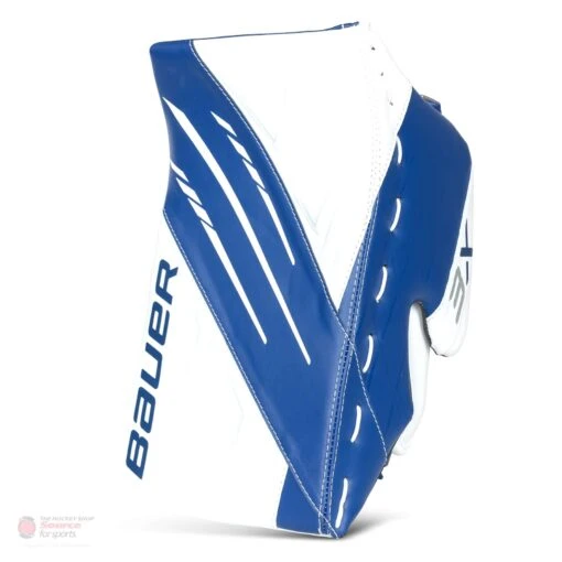 Bauer Vapor 3X Intermediate Goalie Blocker -Warrior Store bauer blockers bauer vapor 3x intermediate goalie blocker white blue regular 28741217812546