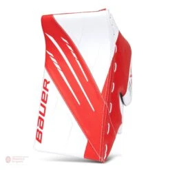 Bauer Vapor 3X Intermediate Goalie Blocker -Warrior Store bauer blockers bauer vapor 3x intermediate goalie blocker white red regular 28741217976386