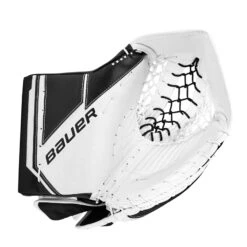 Bauer Supreme M5 Pro Intermediate Goalie Catcher -Warrior Store bauer catchers bauer supreme m5 pro intermediate goalie catcher white black regular 29032201977922