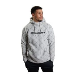 Warrior Store -Warrior Store bauer hoodies bauer hockey stick repeat mens hoody grey xxl 29163551850562