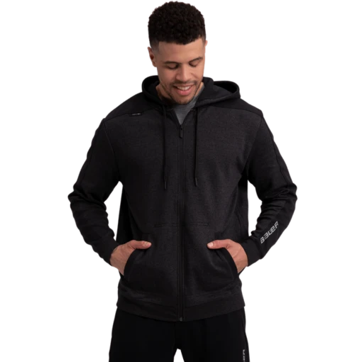 Bauer Premium Fleece Full-Zip Mens Hoodie -Warrior Store bauer hoodies bauer premium fleece full zip mens hoodie 28720964075586