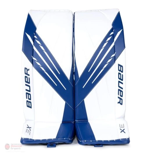 Bauer Vapor 3X Intermediate Goalie Leg Pads -Warrior Store bauer leg pads bauer vapor 3x intermediate goalie leg pads white blue l 32 28744284438594