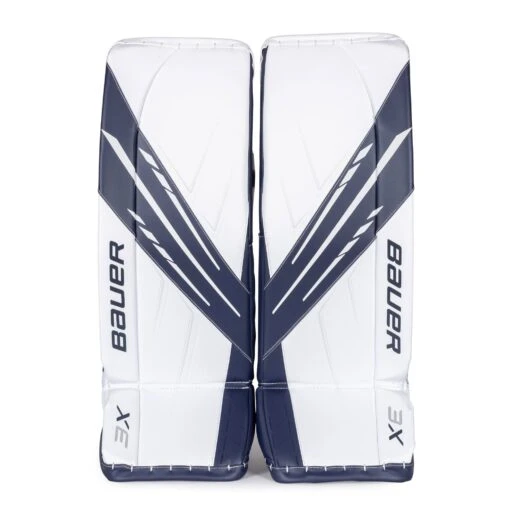 Bauer Vapor 3X Intermediate Goalie Leg Pads -Warrior Store bauer leg pads bauer vapor 3x intermediate goalie leg pads white navy l 32 28744284471362