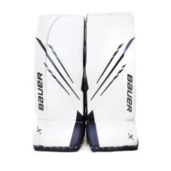 Bauer Vapor 3X Intermediate Goalie Leg Pads -Warrior Store bauer leg pads bauer vapor 3x intermediate goalie leg pads white white navy l 29973257093186