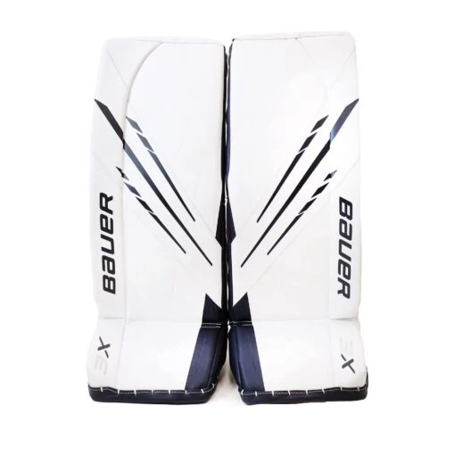 Bauer Vapor 3X Intermediate Goalie Leg Pads -Warrior Store bauer leg pads bauer vapor 3x intermediate goalie leg pads white white navy l 29973257093186