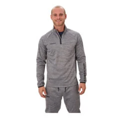 Bauer Vapor Fleece Junior 1/4 Zip Jacket -Warrior Store bauer quarter zips bauer vapor fleece junior 1 4 zip jacket grey m 28744284995650