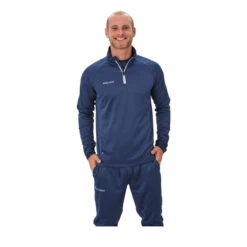 Bauer Vapor Fleece Junior 1/4 Zip Jacket -Warrior Store bauer quarter zips bauer vapor fleece junior 1 4 zip jacket navy xl 28744284930114