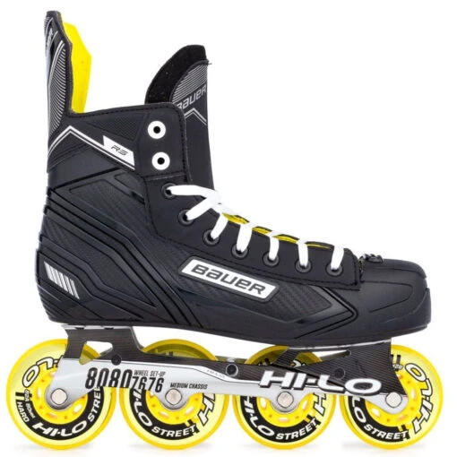 Bauer RS Senior Roller Hockey Skates -Warrior Store bauer roller hockey skates bauer rs senior roller hockey skates 11 r standard 28744379367490