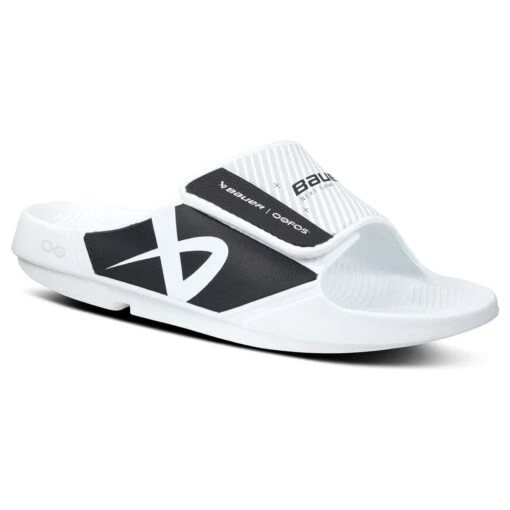 Bauer OOFOS OOAHH Sport Flex Sandals -Warrior Store bauer sandals bauer oofos ooahh sport flex sandals white jr5 w7 29220164698178