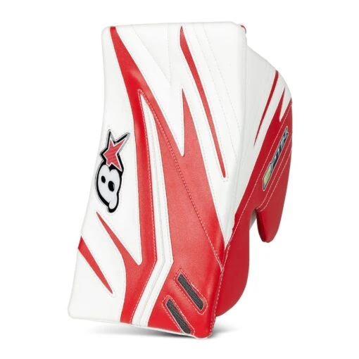 Brian's OPTiK 2 Pro Senior Goalie Blocker -Warrior Store brian s blockers brian s optik 2 pro senior goalie blocker white red regular 28741221056578