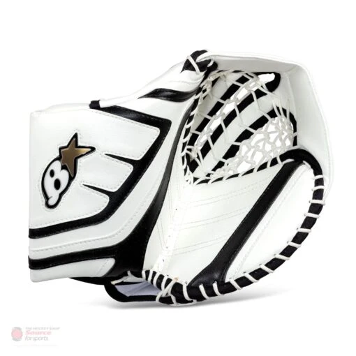 Brian's G-NETik X Senior Goalie Catcher -Warrior Store brian s catchers brian s g netik x senior goalie catcher white black regular 28743622688834