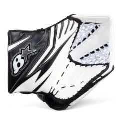 Brian's OPTiK 2 Pro Senior Goalie Catcher -Warrior Store brian s catchers brian s optik 2 pro senior goalie catcher white black regular intermediate palm 28743618232386