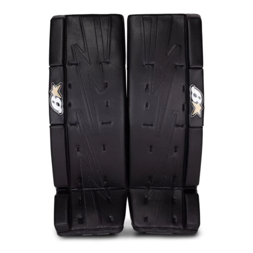 Brian's NetZero 2 Intermediate Goalie Leg Pads -Warrior Store brian s leg pads brian s netzero 2 intermediate goalie leg pads black 30 1 28744289321026