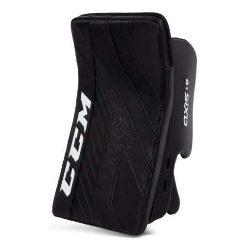 CCM Axis A1.9 Intermediate Goalie Blocker - Source Exclusive -Warrior Store ccm blockers ccm axis a1 9 intermediate goalie blocker source exclusive black regular 28741223710786