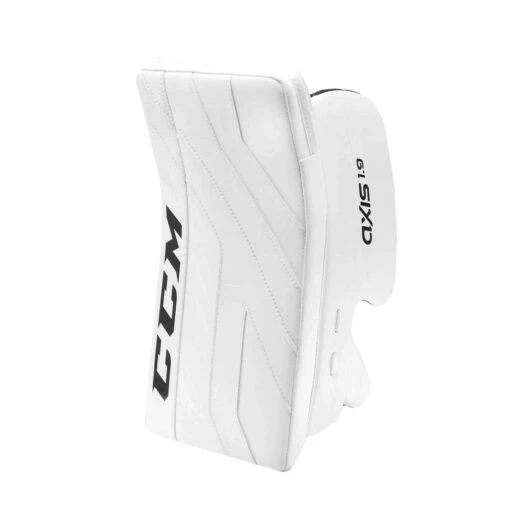 CCM Axis A1.9 Senior Goalie Blocker -Warrior Store ccm blockers ccm axis a1 9 senior goalie blocker white regular 28743394328642