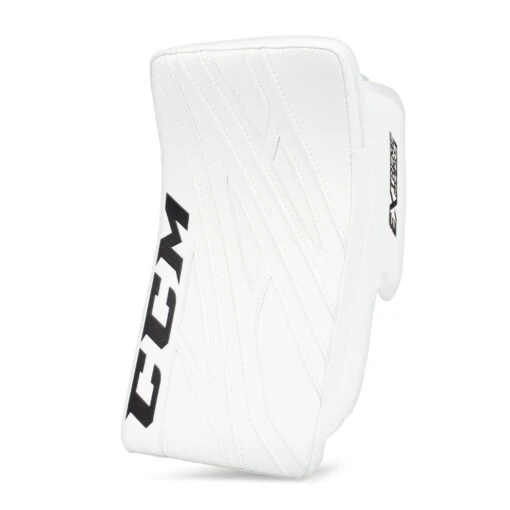 CCM Extreme Flex 4 Pro Senior Goalie Blocker -Warrior Store ccm blockers ccm extreme flex 4 pro senior goalie blocker white regular 28741225381954