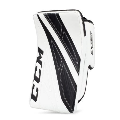 CCM Extreme Flex 4 Pro Senior Goalie Blocker -Warrior Store ccm blockers ccm extreme flex 4 pro senior goalie blocker white white black regular 28741225349186