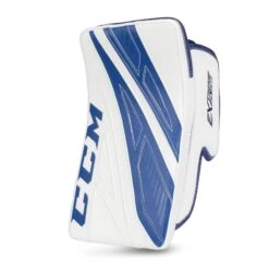 CCM Extreme Flex 4 Pro Senior Goalie Blocker -Warrior Store ccm blockers ccm extreme flex 4 pro senior goalie blocker white white blue regular 28741225414722