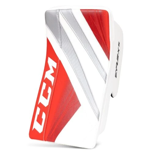 CCM Extreme Flex 5 Senior Goalie Blocker -Warrior Store ccm blockers ccm extreme flex 5 senior goalie blocker white red silver regular 28741225709634