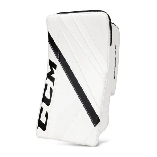 CCM Extreme Flex 5 Senior Goalie Blocker -Warrior Store ccm blockers ccm extreme flex 5 senior goalie blocker white white black regular 28741225840706