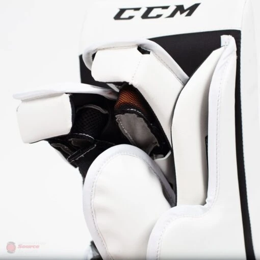 CCM Extreme Flex E4.5 Senior Goalie Blocker - Source Exclusive -Warrior Store ccm blockers ccm extreme flex e4 5 senior goalie blocker source exclusive 30345561210946