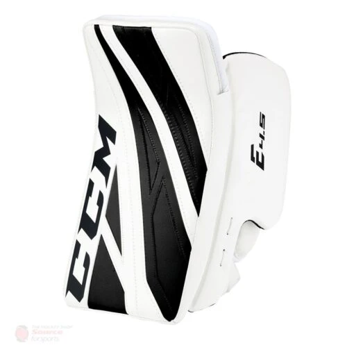 CCM Extreme Flex E4.5 Senior Goalie Blocker -Warrior Store ccm blockers ccm extreme flex e4 5 senior goalie blocker white white black regular 28741226332226