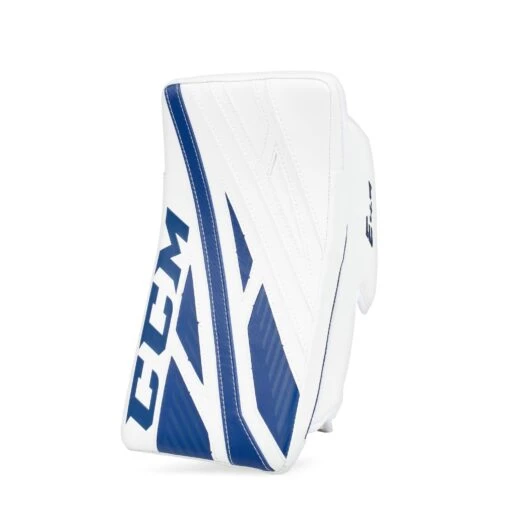 CCM Extreme Flex E4.9 Intermediate Goalie Blocker - Source Exclusive -Warrior Store ccm blockers ccm extreme flex e4 9 intermediate goalie blocker source exclusive toronto maple leafs regular 28741227511874