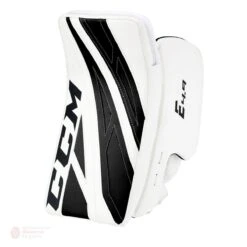 CCM Extreme Flex E4.9 Intermediate Goalie Blocker -Warrior Store ccm blockers ccm extreme flex e4 9 intermediate goalie blocker white white black regular 28741227282498