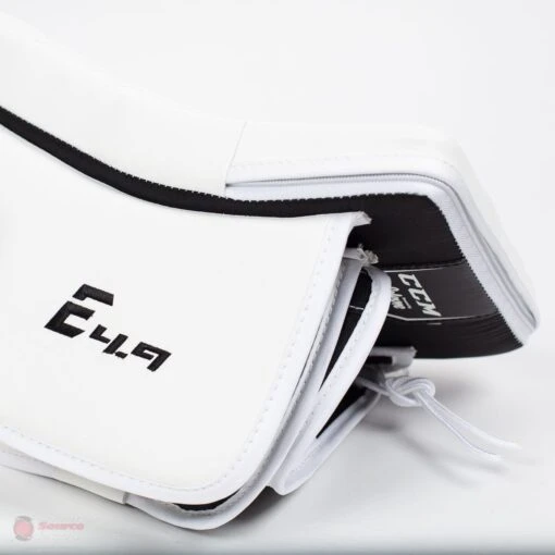 CCM Extreme Flex E4.9 Senior Goalie Blocker - Source Exclusive -Warrior Store ccm blockers ccm extreme flex e4 9 senior goalie blocker source exclusive 30345420537922