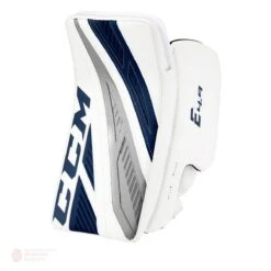 CCM Extreme Flex E4.9 Senior Goalie Blocker -Warrior Store ccm blockers ccm extreme flex e4 9 senior goalie blocker white white navy silver regular 28741228200002