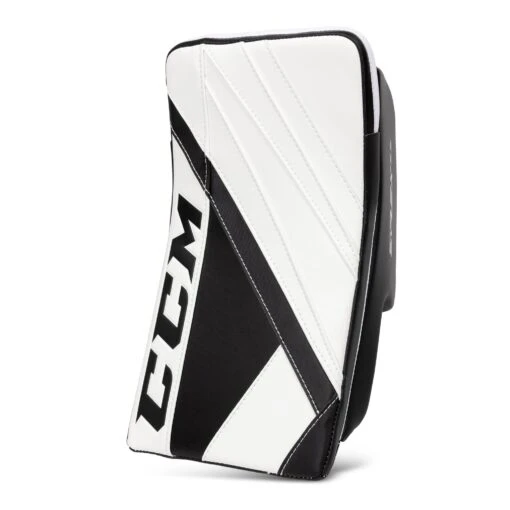 CCM Extreme Flex E5.5 Senior Goalie Blocker - Source Exclusive -Warrior Store ccm blockers ccm extreme flex e5 5 senior goalie blocker source exclusive white white black black regular 28741228625986