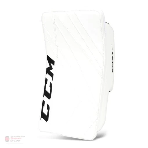 CCM Extreme Flex E5.9 Senior Goalie Blocker - Source Exclusive -Warrior Store ccm blockers ccm extreme flex e5 9 senior goalie blocker source exclusive white regular 28741229412418