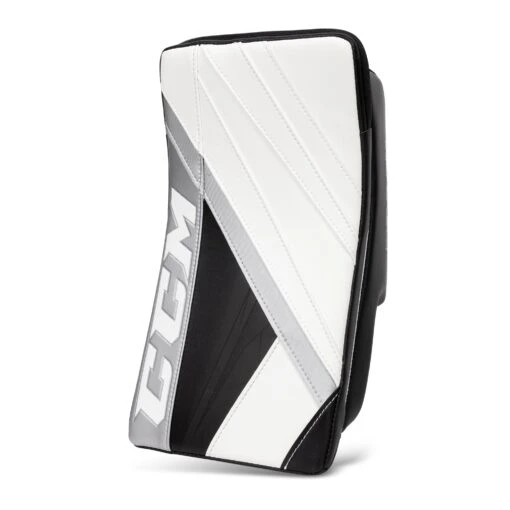 CCM Extreme Flex E5.9 Senior Goalie Blocker - Source Exclusive -Warrior Store ccm blockers ccm extreme flex e5 9 senior goalie blocker source exclusive white white black silver regular 28741229477954