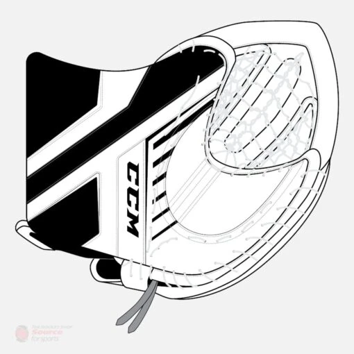 CCM Axis A1.9 Intermediate Goalie Catcher -Warrior Store ccm catchers ccm axis a1 9 intermediate goalie catcher 14023704870978