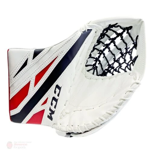 CCM Extreme Flex E4.5 Youth Goalie Catcher -Warrior Store ccm catchers ccm extreme flex e4 5 youth goalie catcher white red black regular 28743516160066