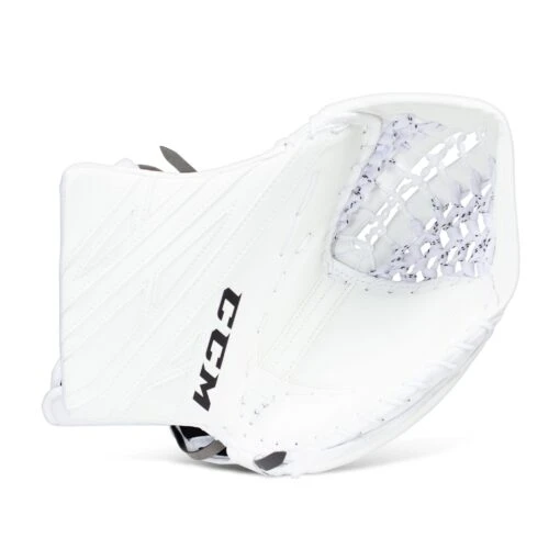 CCM Extreme Flex E4.9 Senior Goalie Catcher - Source Exclusive -Warrior Store ccm catchers ccm extreme flex e4 9 senior goalie catcher source exclusive white full right 28743614824514