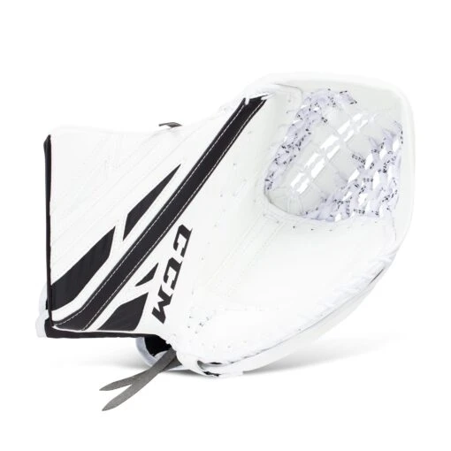 CCM Extreme Flex E4.9 Senior Goalie Catcher - Source Exclusive -Warrior Store ccm catchers ccm extreme flex e4 9 senior goalie catcher source exclusive white white black regular 28743576059970