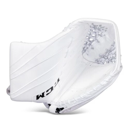 CCM Extreme Flex E5.5 Junior Goalie Catcher - Source Exclusive -Warrior Store ccm catchers ccm extreme flex e5 5 junior goalie catcher source exclusive white regular 28743589724226