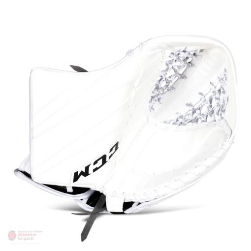 CCM Extreme Flex E5.9 Senior Goalie Catcher - Source Exclusive -Warrior Store ccm catchers ccm extreme flex e5 9 senior goalie catcher source exclusive white regular 28743587561538