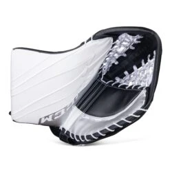 CCM Extreme Flex E5.9 Senior Goalie Catcher - Source Exclusive -Warrior Store ccm catchers ccm extreme flex e5 9 senior goalie catcher source exclusive white white black silver regular 28743587627074