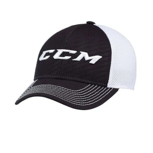 CCM Core Foam Mesh Flexfit Hat -Warrior Store ccm hats ccm core foam mesh flexfit hat black s m 28743937523778