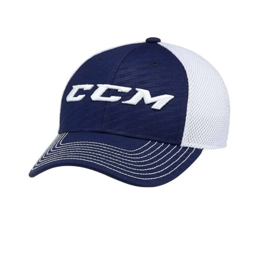 CCM Core Foam Mesh Flexfit Hat -Warrior Store ccm hats ccm core foam mesh flexfit hat navy s m 28743937589314