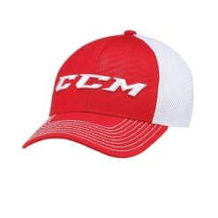 CCM Core Foam Mesh Flexfit Hat -Warrior Store ccm hats ccm core foam mesh flexfit hat red s m 28743937622082