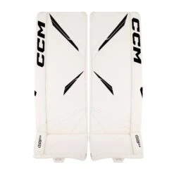 CCM Axis 2.9 Senior Goalie Leg Pads -Warrior Store ccm leg pads ccm axis 2 9 senior goalie leg pads white white black black 33 1 29358954807362