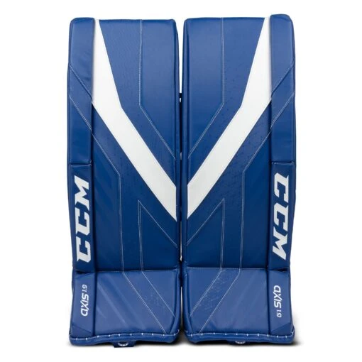 CCM Axis A1.9 Intermediate Goalie Leg Pads - Source Exclusive -Warrior Store ccm leg pads ccm axis a1 9 intermediate goalie leg pads source exclusive toronto maple leafs 30 1 28744294531138