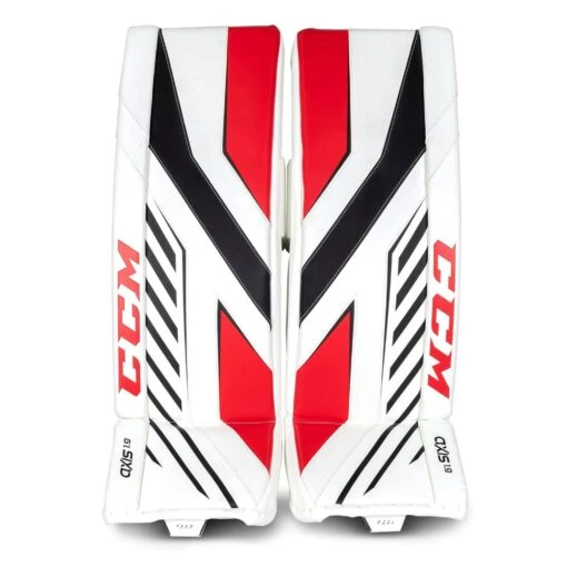 CCM Axis A1.9 Senior Goalie Leg Pads -Warrior Store ccm leg pads ccm axis a1 9 senior goalie leg pads chicago blackhawks 33 1 30614462857282