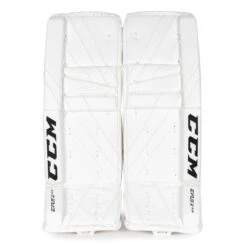 CCM Extreme Flex E5.5 Junior Goalie Leg Pads - Source Exclusive -Warrior Store ccm leg pads ccm extreme flex e5 5 junior goalie leg pads source exclusive white 26 1 28744299151426